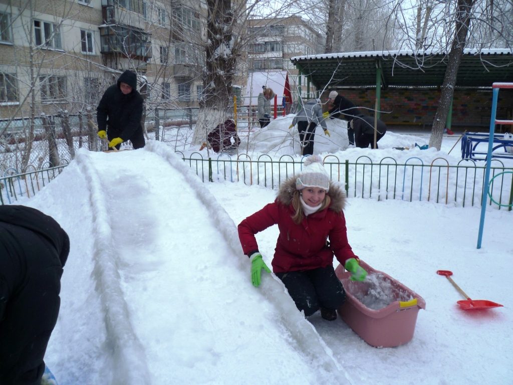 Процесс создания бортиков