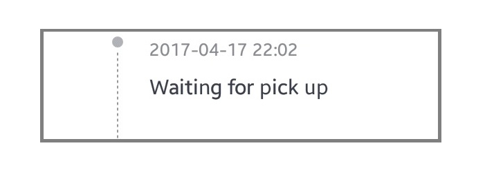 Статус waiting for pick up на алиэкспресс