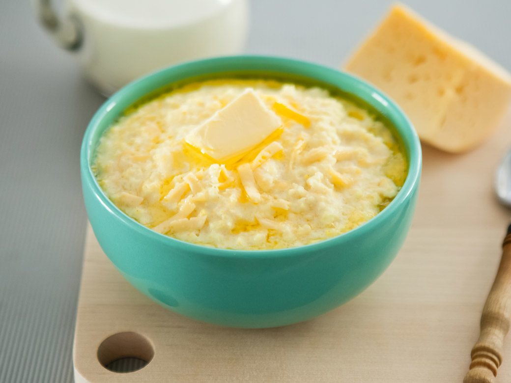 Сырная пшенка