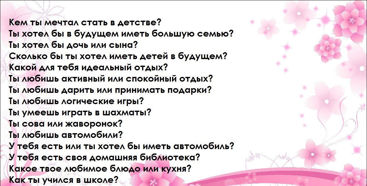 Вопросы