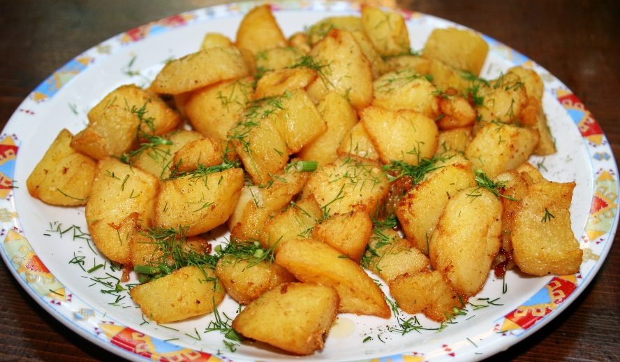 "деревенская" картошка