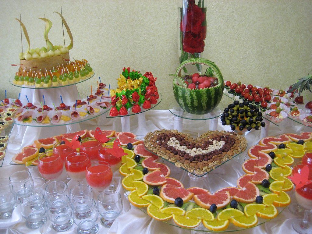Как украсить фруктовый стол своими руками: идеи, сервировка, фото