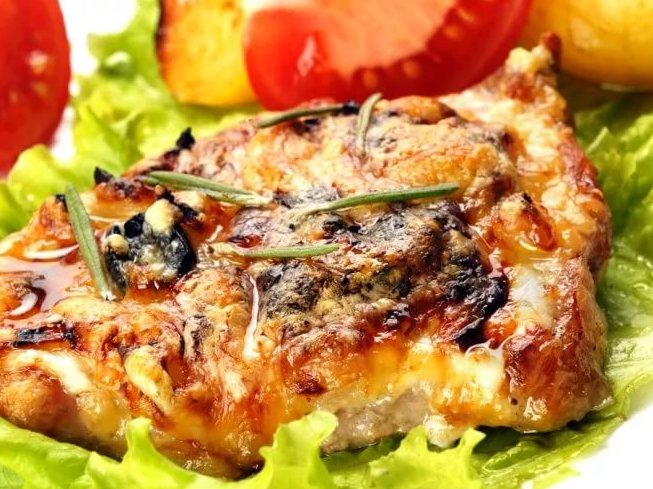 Шея с грибочками