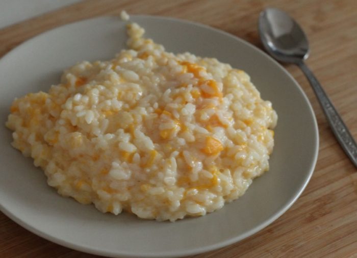 Каша с репой из рисовой крупы