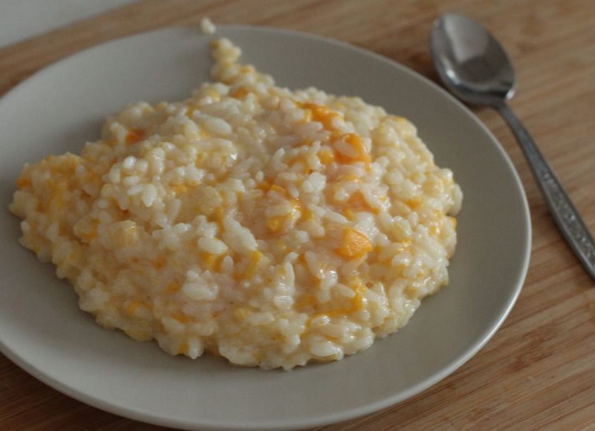 Каша с репой из рисовой крупы