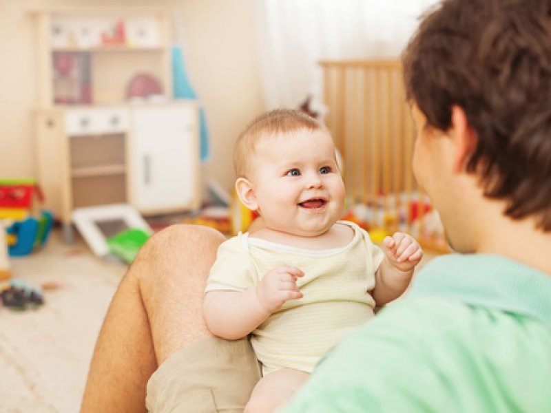 Ребенок узнает родных