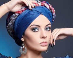 Как обернуть и завязать чалму, тюрбан на голове: советы, описание, фото