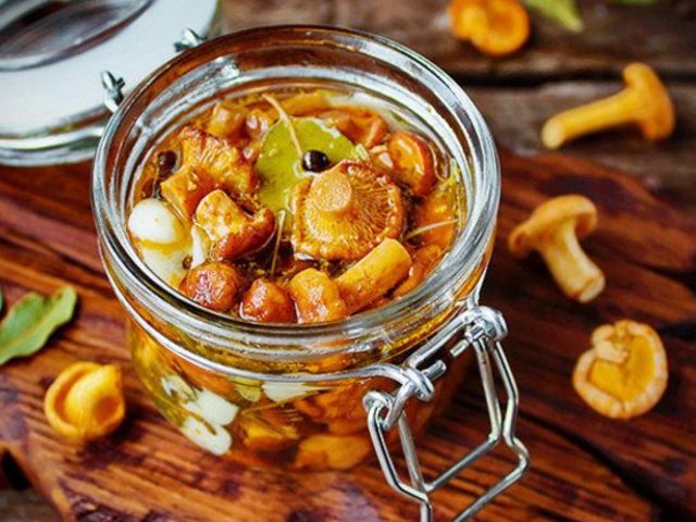 Заготовки из грибов лисичек на зиму: лучшие рецепты. Маринованные, соленые, жареные, замороженные лисички, в томатном соусе, икра, солянка из лисичек на зиму: рецепты приготовления. Сколько варить лисички перед маринованием, засолкой, заморозкой на зиму?
