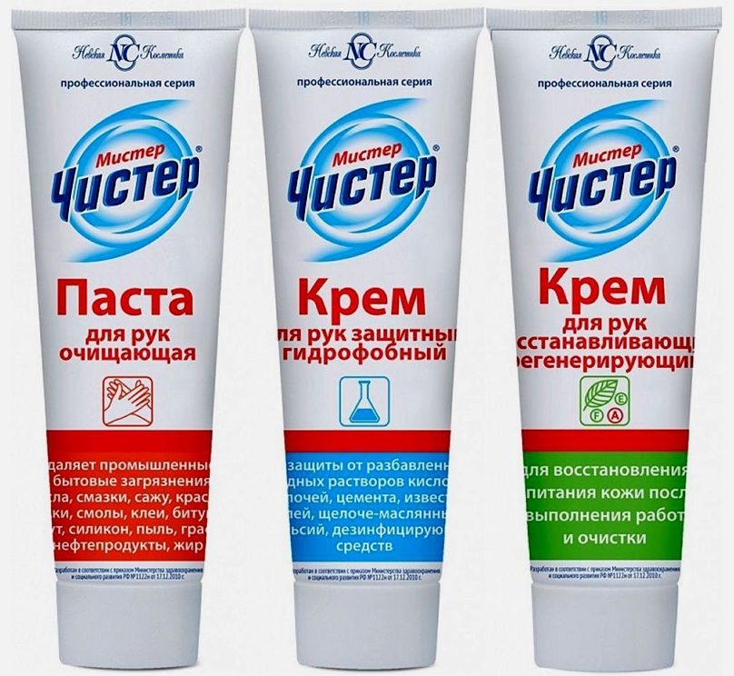 Очищающая паста для рук "мистер чистер"