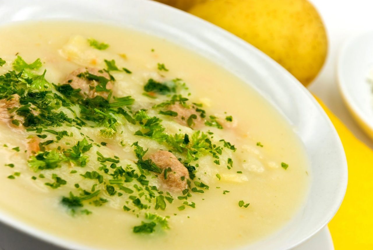 Вкусный грибной суп