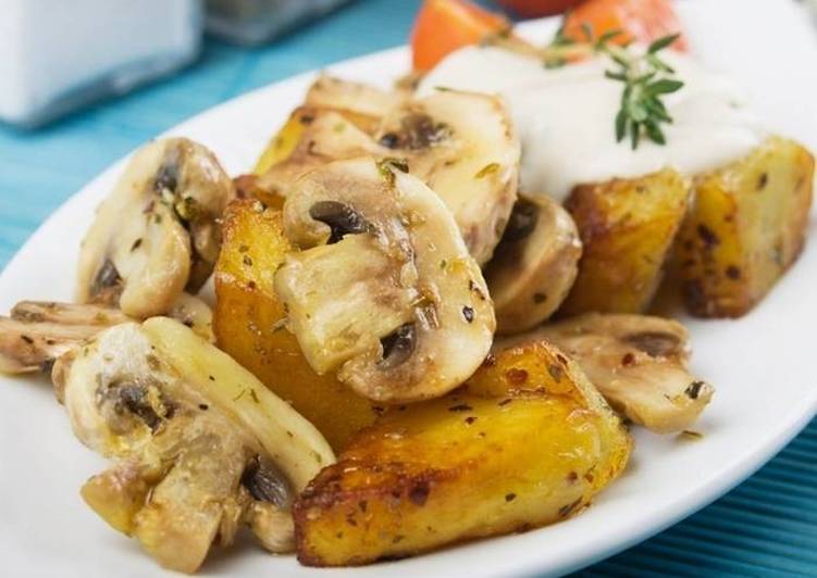 С шампиньонами