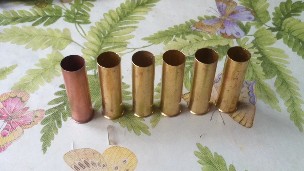Гильзы после чистки