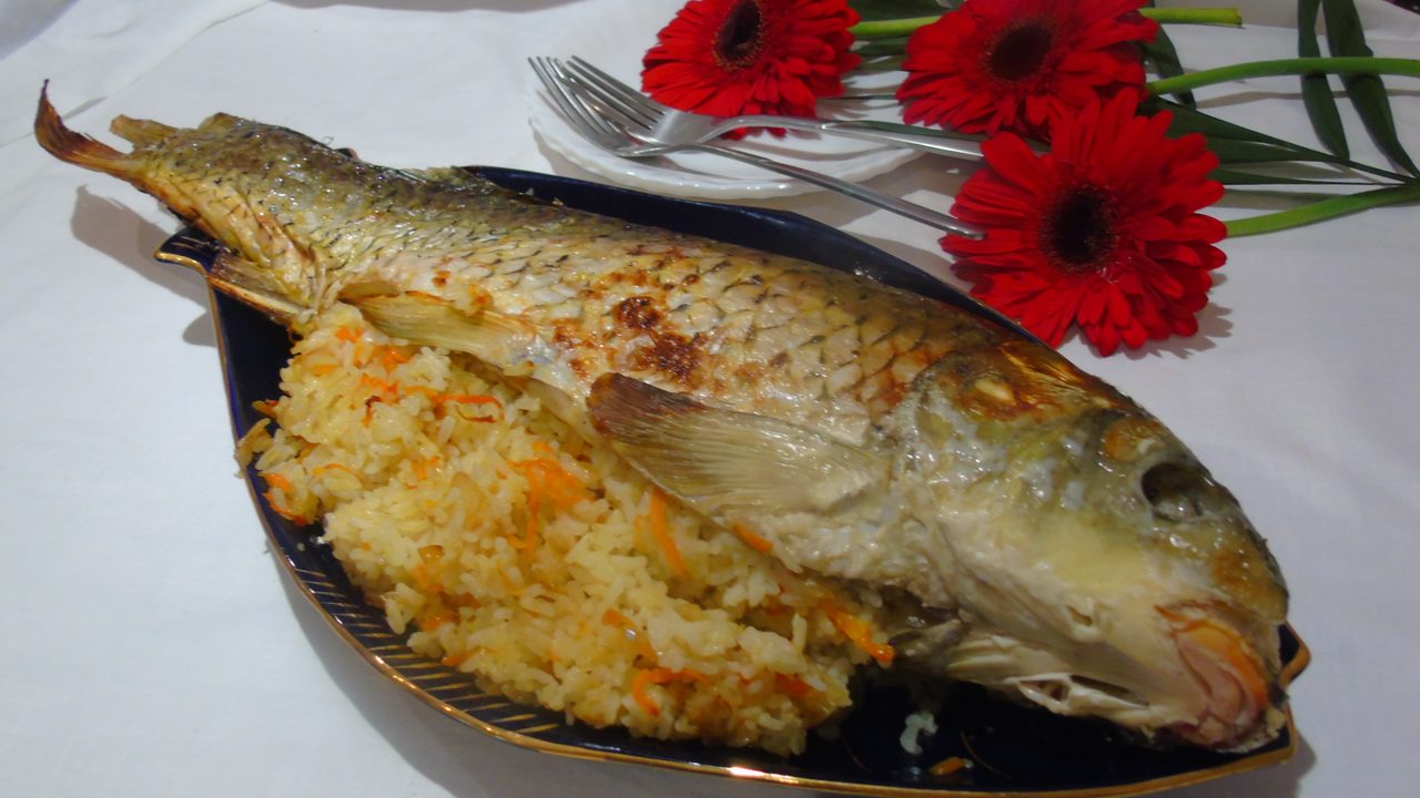 С рисом