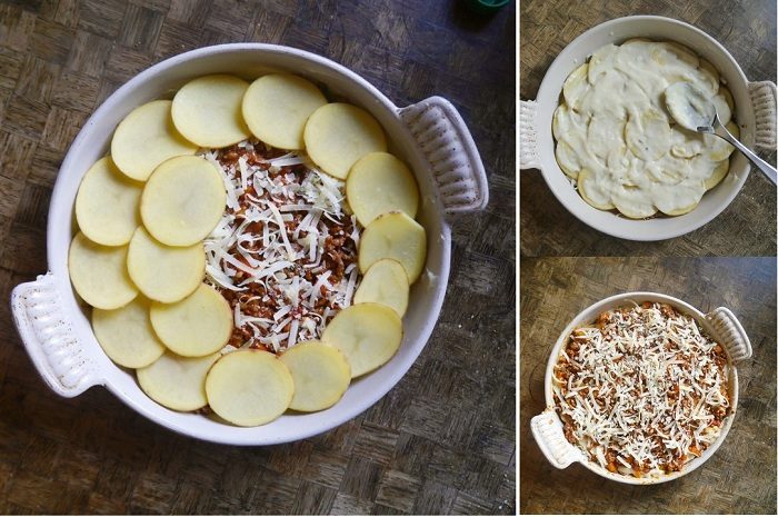 Лазанья картофельная, рецепт