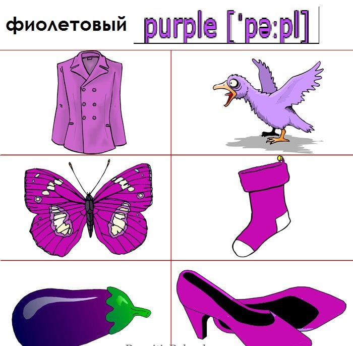Фиолетовый