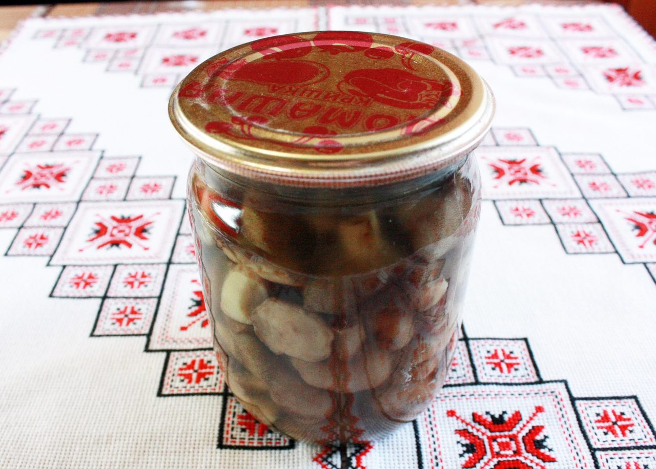 Маринованные свинухи