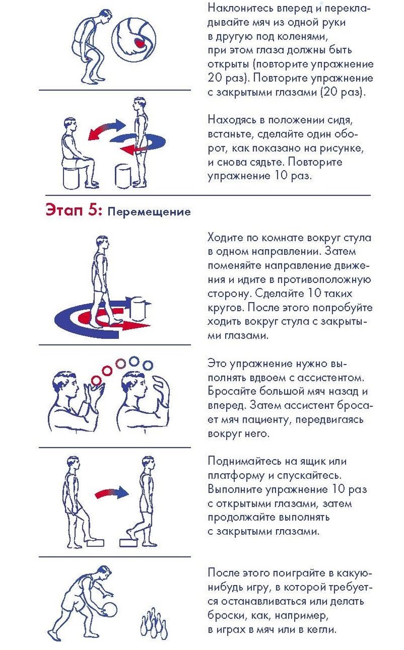 Вестибулярная гимнастика