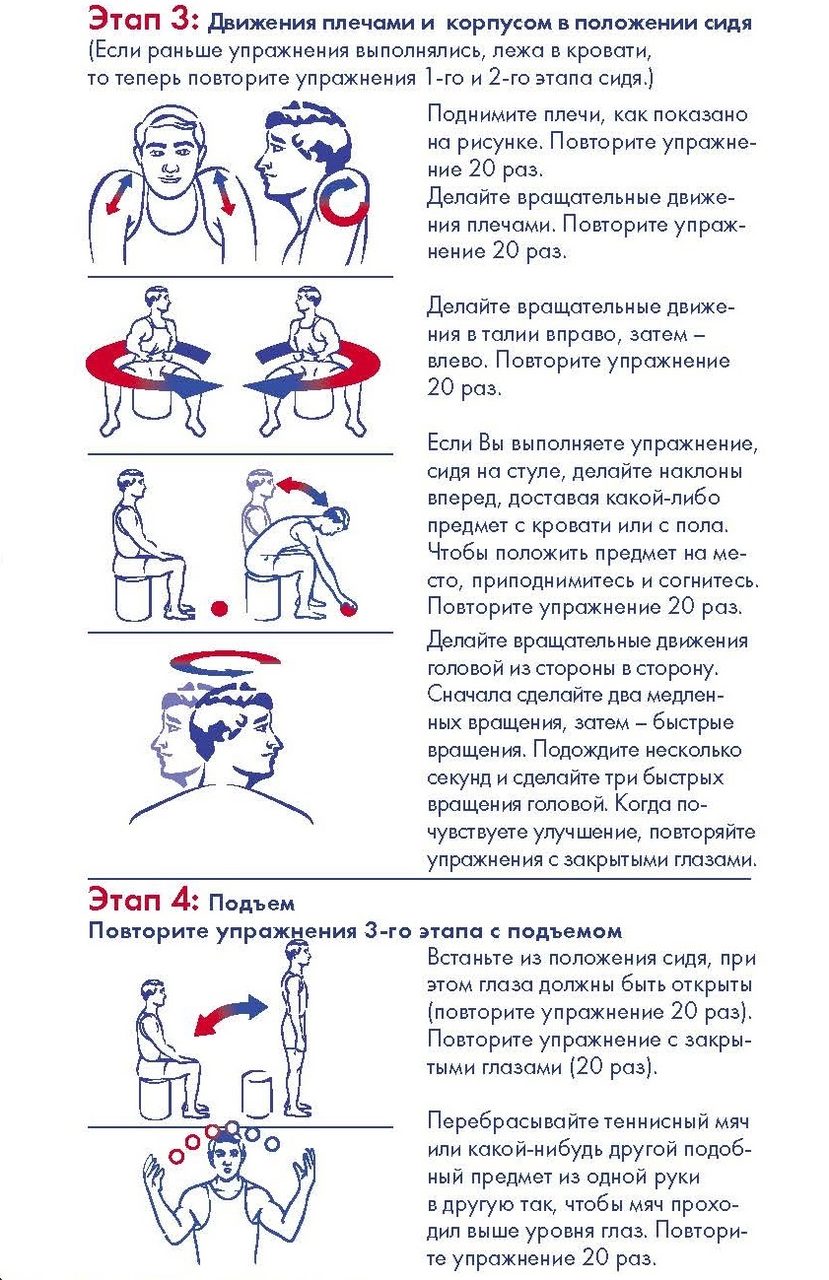Вестибулярная гимнастика