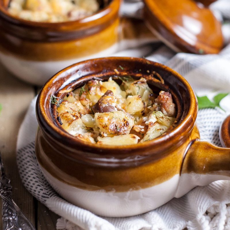 "жаркое" с куриным мясом
