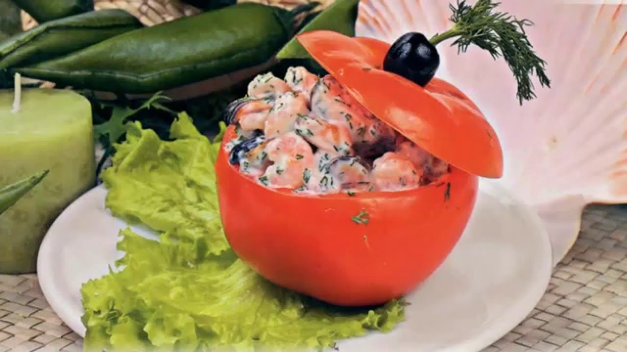 Праздничное украшение для салата