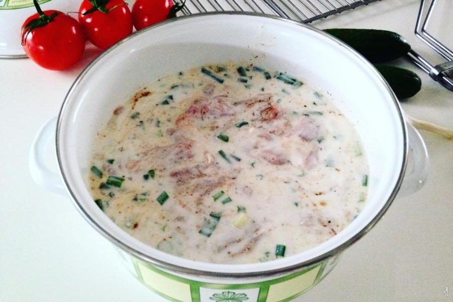 Кефирный маринад для мяса