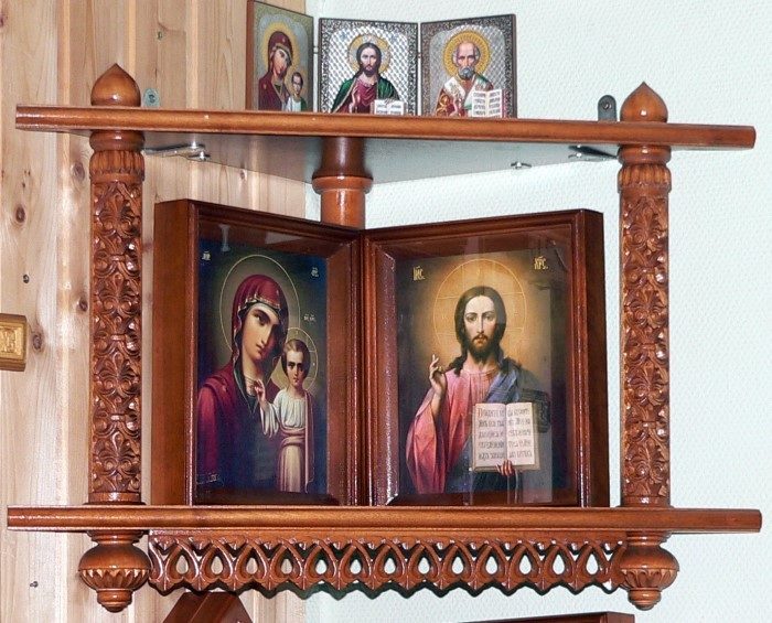Размещение икон