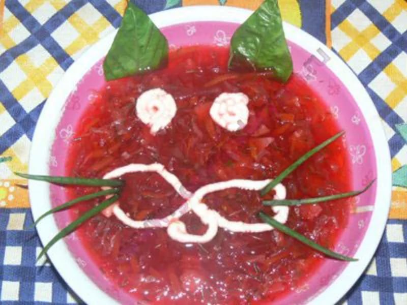 Вкусный свекольный суп