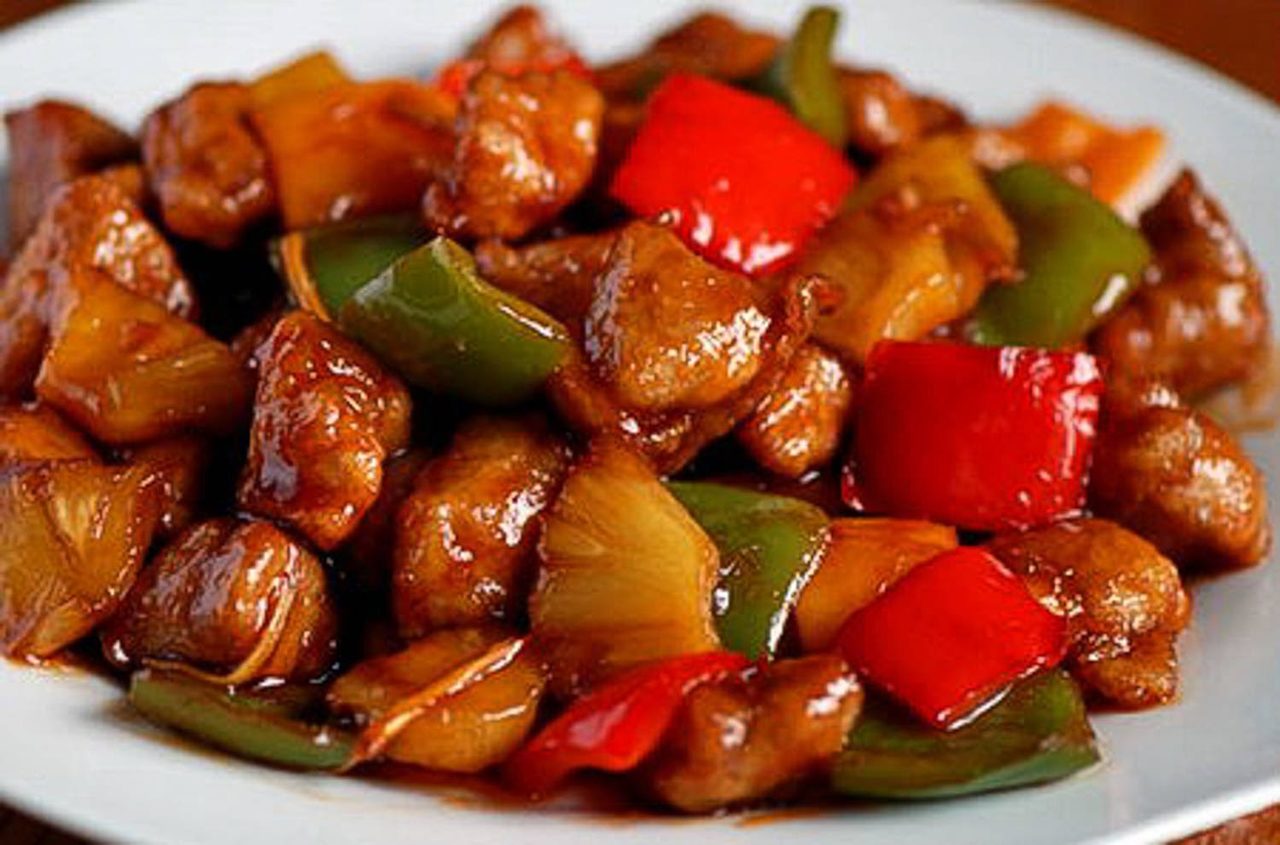 Мясо с овощами