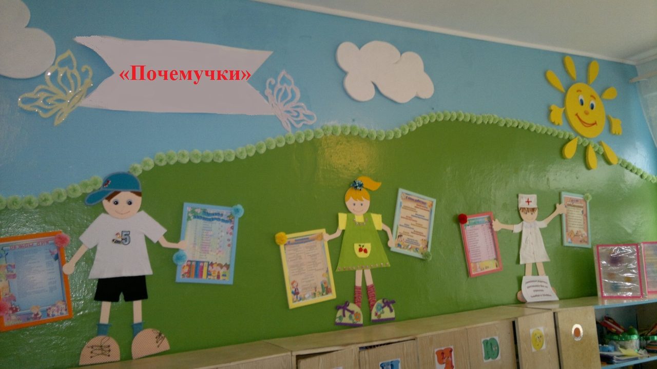 Красивое оформление группы «почемучки»