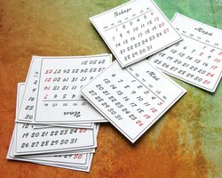 Как сделать календарь своими руками на 2025 год: идеи, пошаговая инструкция, фото. Календарь своими руками для детей, адвента, настольный, перекидной, настенный, отрывной, скрапбукинг, с фотографиями из бумаги, картона, фетра: идеи, схемы изготовления, фото