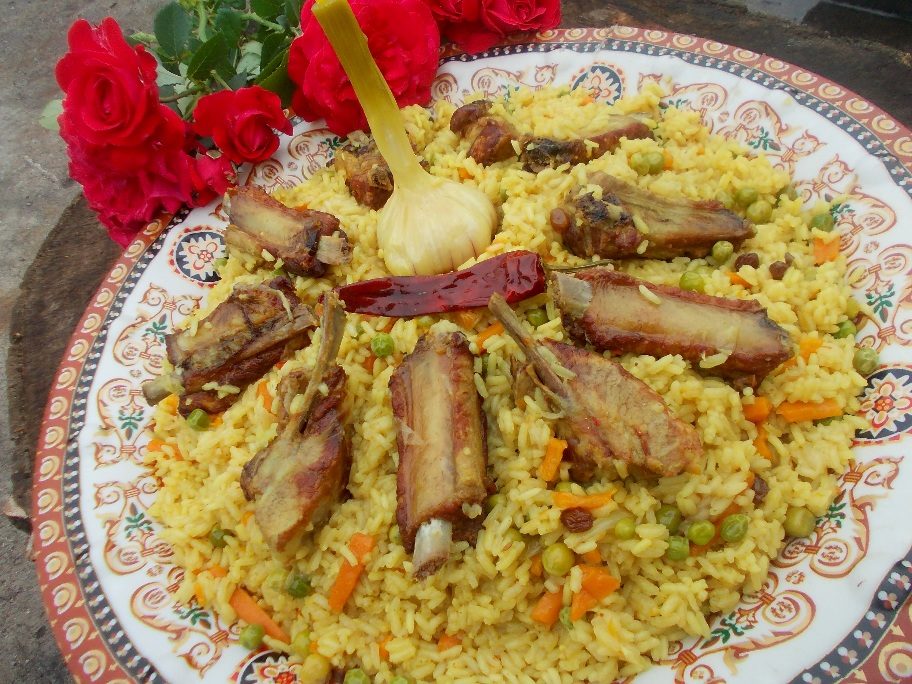 Плов с ребрышками