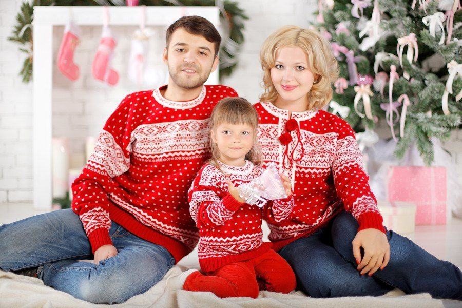Идея для фото: одинаковая одежда