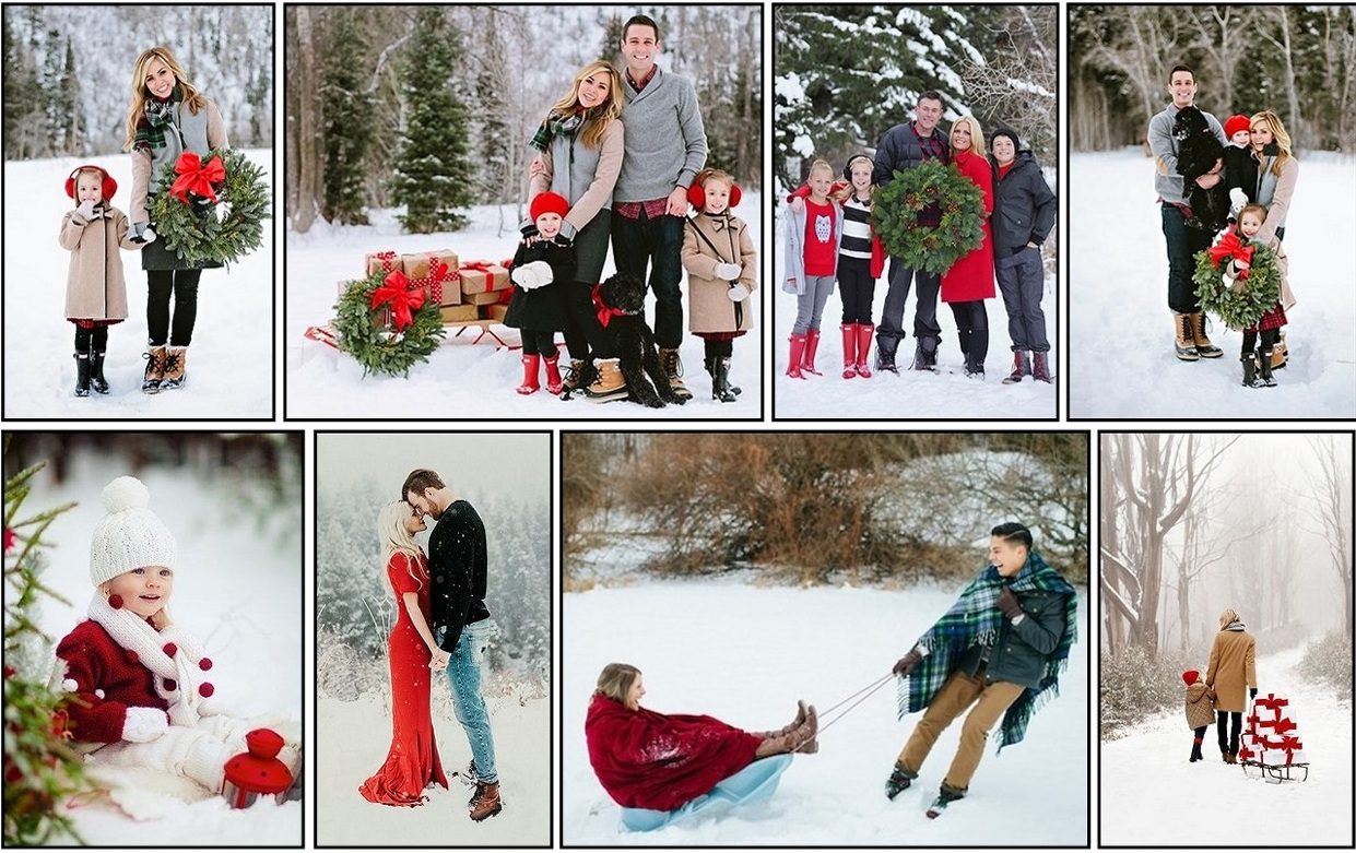 Семейная фотосессия на улице