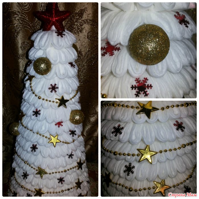 Елочка с новогодними украшениями