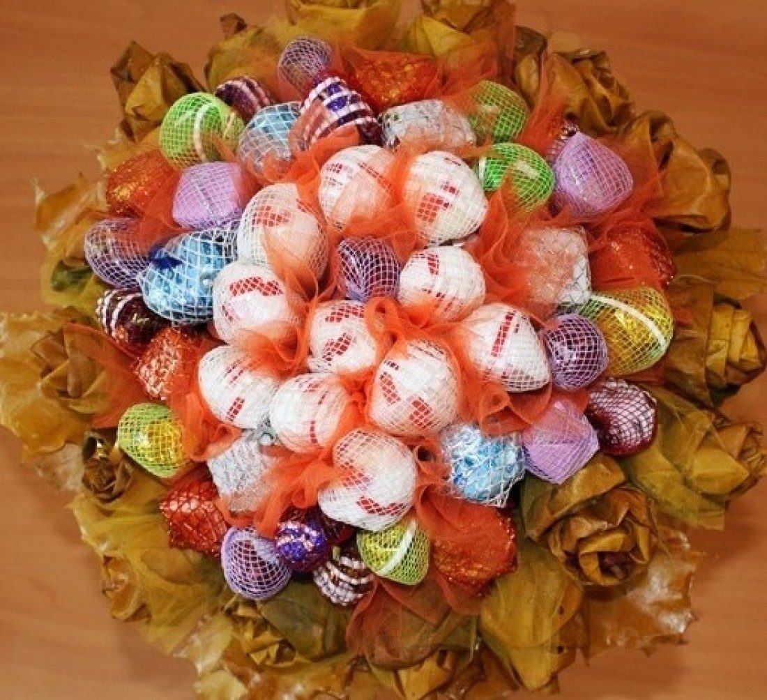 Шары из конфет