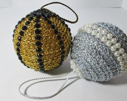 Как сделать новогодние объемные шары из пенопласта, монтажной пены: пошаговая инструкция, описание, фото. Как можно украсить новогодние елочные пенопластовые шарики и из монтажной пены своими руками: идеи дизайна, описание, фото