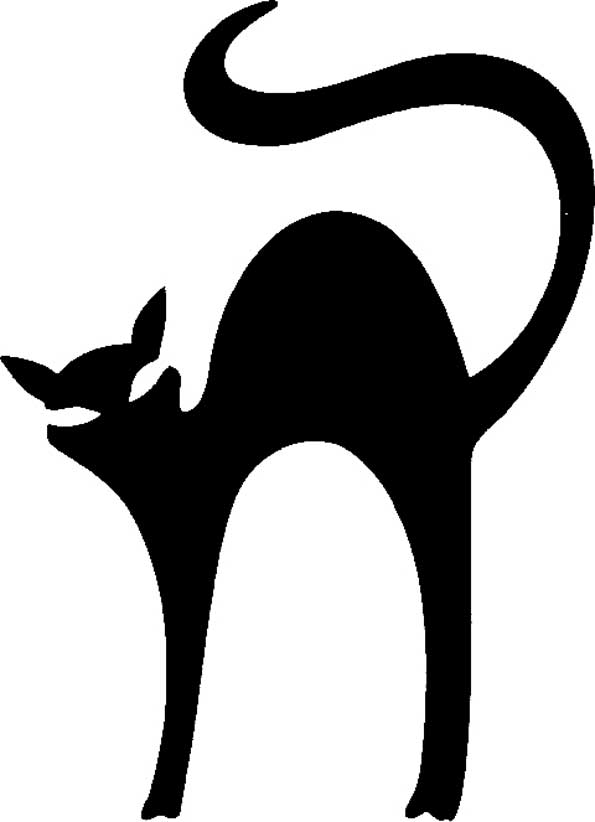 Шаблоны котов для вырезания, пример 5