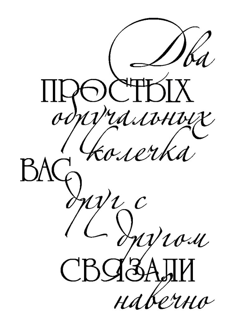 Слова для молодоженов