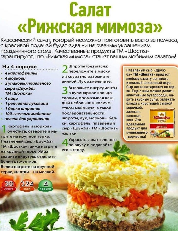 Новогодний салат: рецепт