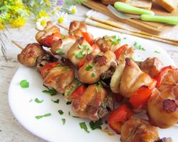 Шашлык, мясо на шпажках: лучшие рецепты мясных фуршетных закусок. Как вкусно приготовить шашлычки из свинины, курицы, индейки, говядины, фарша, красной рыбы, креветок на шпажках: рецепты. Как красиво подать шашлычки на шпажках к праздничному столу?
