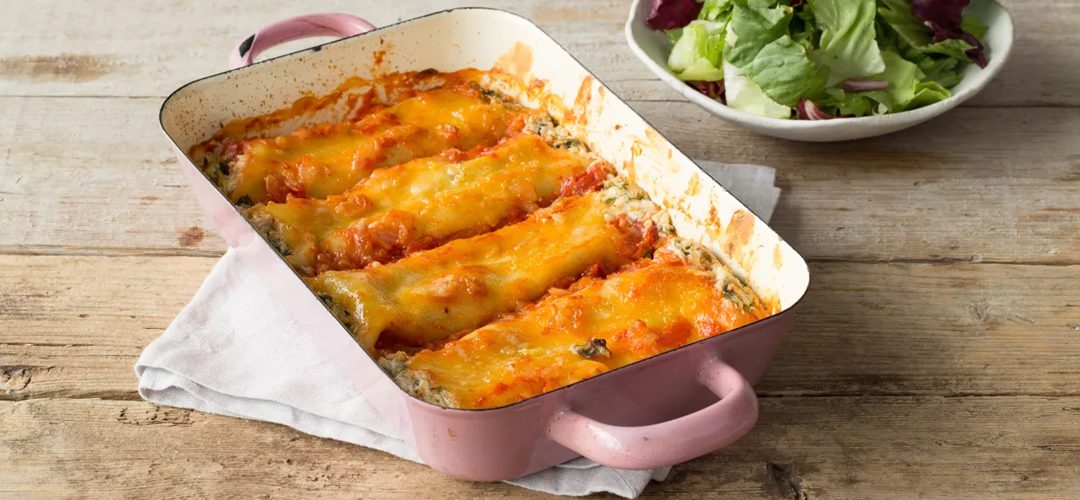 Блюдо с нежной куриной начинкой
