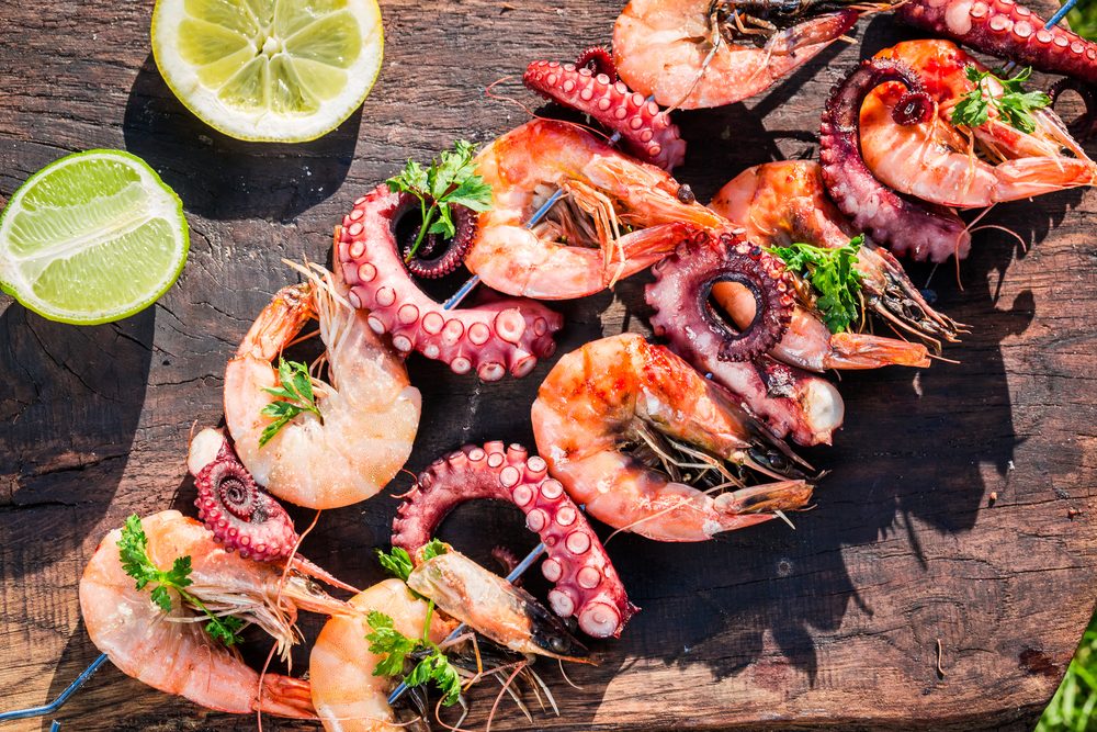 Морепродукты для каннеллони