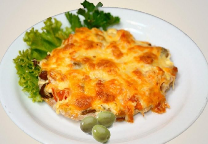 Очень простое и вкусное праздничное блюдо