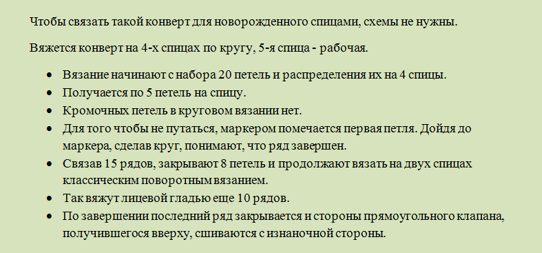 Описание вязки
