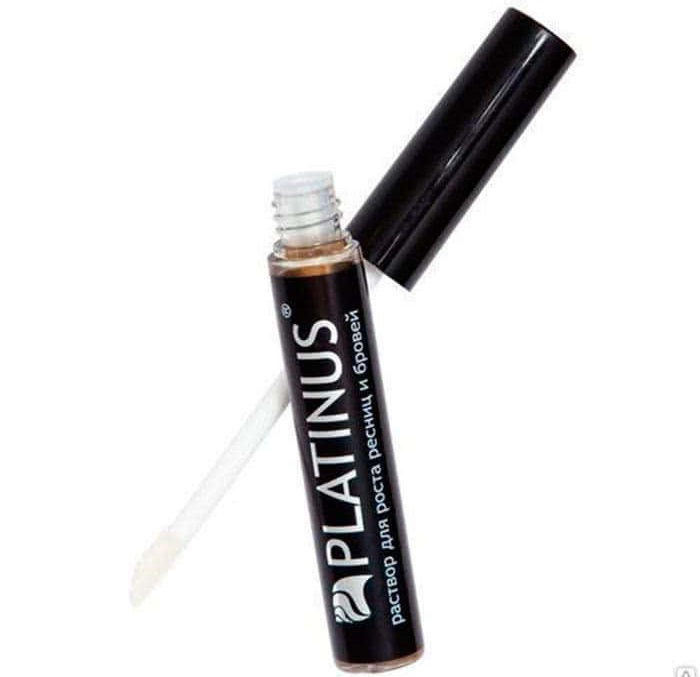 Средство для ресниц и бровей platinus lashes