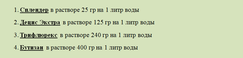 Лучшие химические препараты от слизней