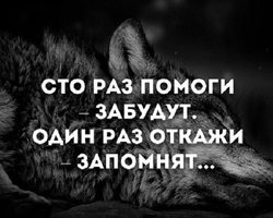«Сто раз помоги – забудут, один раз откажи — запомнят на всю жизнь»: смысловое значение поговорки