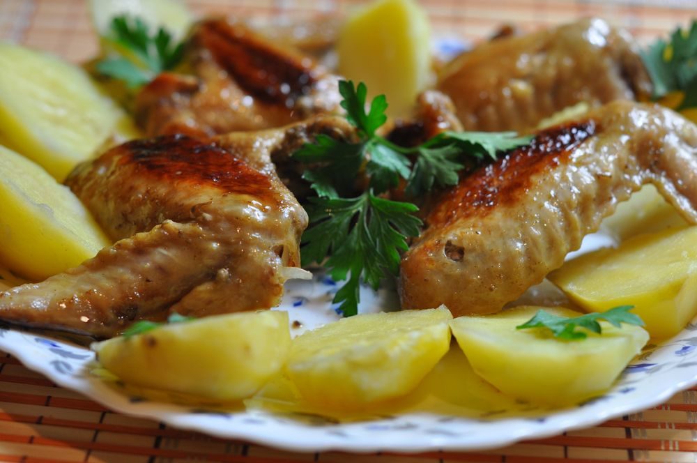 С картофелем
