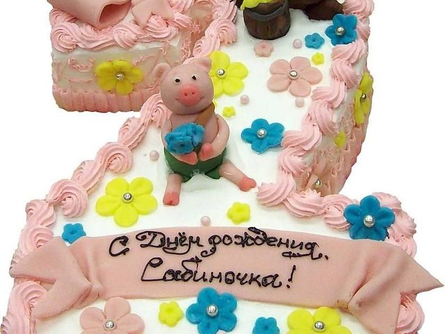 Вкусный детский торт на День рождения в форме цифры 2 на 2 года мальчику, девочке своими руками, с мастикой, без мастики, торт-крем, на 2 года свадьбы, на окончание 2 класса, Маша и Медведь 2: пошаговые рецепты, фото, видео. Как сделать цифру 2 из бумаги и теста, украшение для торта в форме цифры 2: советы