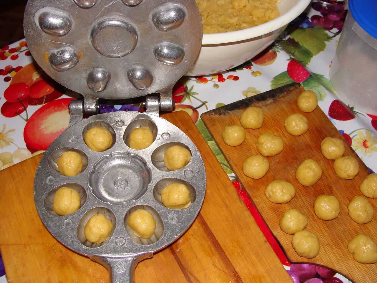 Тесто на орешки со сгущенкой